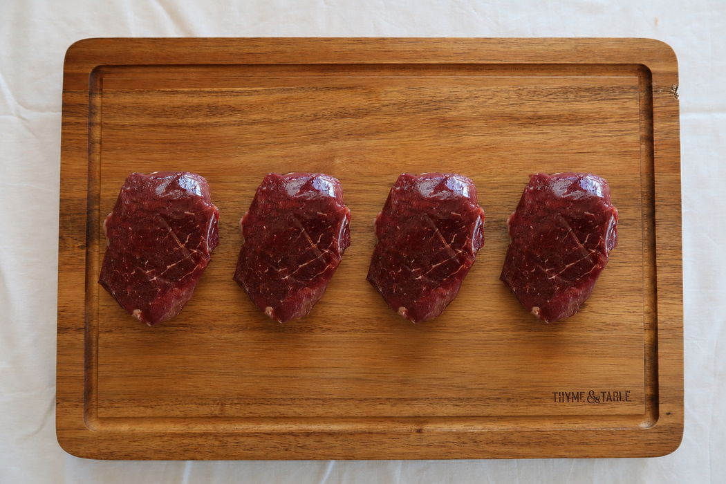 Premium Filet Mignon Bundle - 4 Steaks + Ground Beef (4lbs)